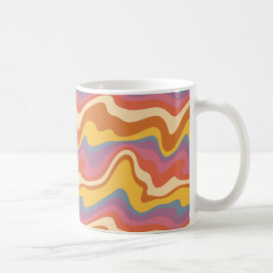 Groovy Retro Pattern Coffee Mug