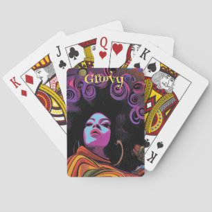 Groovy Retro Playing Cards