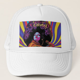 Groovy Retro Trucker Hat