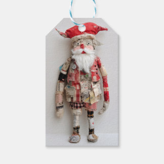 Groovy Santa Doll Fibre Art Sewing Quilting Crafty Gift Tags