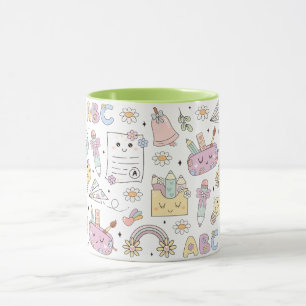 Groovy School Design Theme Mug