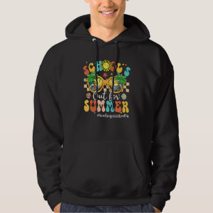 Groovy School's Out For Summer Teaching Assistant Hoodie