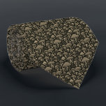 Groovy Sepia Mushroom Tie<br><div class="desc">Feeling a little too normal lately? This groovy sepia mushroom tie adds instant charisma to your outfit—no hallucinogens needed. Bold, nostalgic, and rich in detail, it turns a boring neck into a conversation starter. Whether you're vibing at a creative gig or just want to stand out at that soul-crushing office...</div>