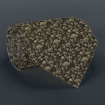 Groovy Sepia Mushroom Tie<br><div class="desc">Feeling a little too normal lately? This groovy sepia mushroom tie adds instant charisma to your outfit—no hallucinogens needed. Bold, nostalgic, and rich in detail, it turns a boring neck into a conversation starter. Whether you're vibing at a creative gig or just want to stand out at that soul-crushing office...</div>