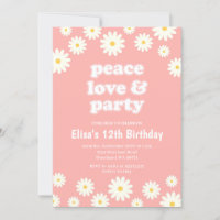 Groovy Seventies Daisy Birthday Party