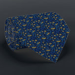 Groovy Shroom Tie – Retro Art Power Look<br><div class="desc">Turn heads and spark conversations. This retro mushroom tie brings bold vibes, deep blue energy, and golden yellow grooviness to your day. Designed for the creative soul with a love for nostalgia and standout style. Wear it to express, impress, and rebel (just a little). Because blending vintage flair with modern...</div>