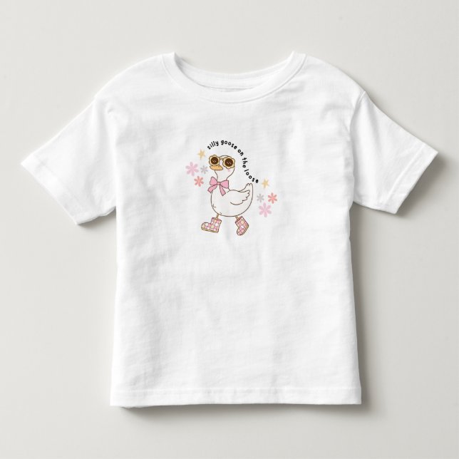 Groovy Silly Goose Tee Shirt (Front)