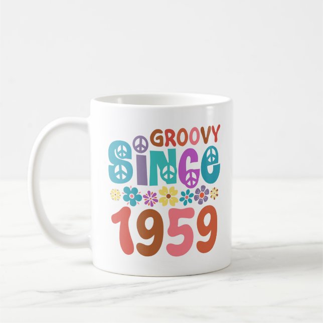 Groovy Since 1959 Coffee Mug (Left)