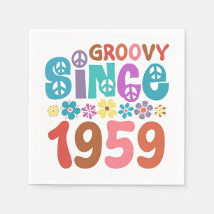 Groovy Since 1959 Napkin