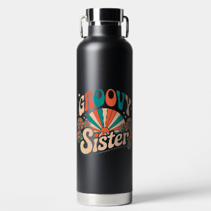 Groovy Sister Boho Vibes Water Bottle
