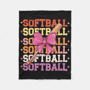 Groovy Softll Coquette Bow Softll Lover Softll _2 Fleece Blanket
