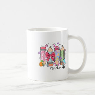 Groovy Sped Teacher Easter Bunny Sped Teaching Eas Coffee Mug