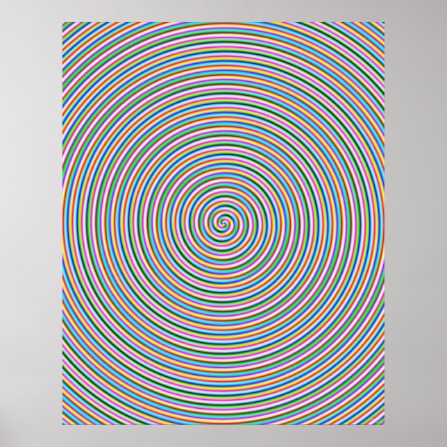 Groovy Spiral Print (Front)