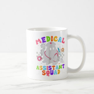 Groovy Spooky Medical Istant Squad Cute Halloween Coffee Mug