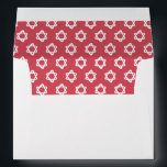 Groovy Star of David Jewish Bar Bat Mitzvah Pink Envelope<br><div class="desc">Perfect envelope to match with an invitation or mazel tov for a bar/bat mitzvah! Hand made art for you with handmade star of david pattern on the inside side! FULLY CUSTOMIZABLE! Click on “Personalize” above to edit the return address text. Click "edit using design tool" to adjust the fonts, colours...</div>