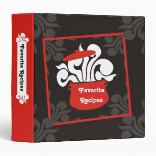 Groovy steaming aromas cooking pot recipe binder