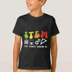 Groovy Stem Teacher Appreciation Stem Teaching  T-Shirt