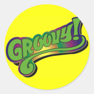 Groovy Sticker