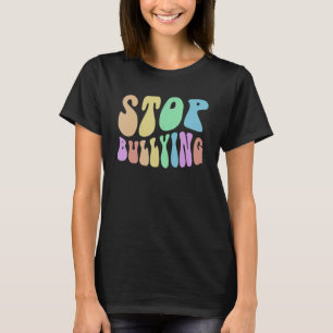 Groovy STOP BULLYING Choose Kind Be Retro Kindness T-Shirt