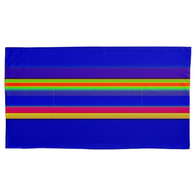 groovy stripes pillowcase (Front)