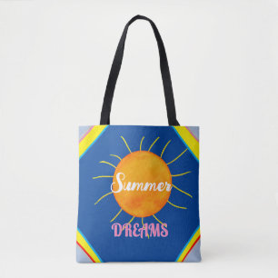 Groovy Summer Dreams  Sunshine Tote Bag