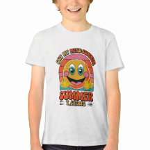 Groovy Summer Vibes Smiley Tee