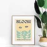 Groovy Sunflowers "Bloom where You're Planted" Poster<br><div class="desc">Bring sunshine and positivity into your space with this Groovy Sunflowers "Bloom Where You're Planted" Poster. Featuring vibrant retro sunflowers, bold 70s-style typography, and a groovy colour palette of warm yellows, oranges, and earthy browns, this poster is a cheerful daily reminder to thrive wherever life takes you. It’s perfect for...</div>