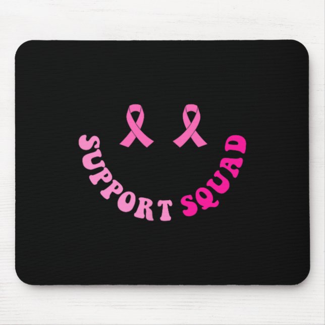 Groovy Support Squad Breast Cancer Awareness 2 Sid Mouse Pad (Front)