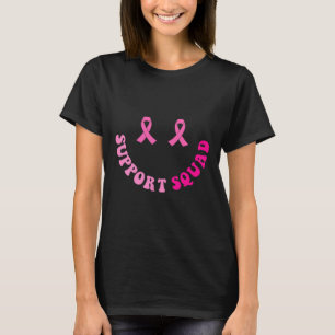 Groovy Support Squad Breast Cancer Awareness 2 Sid T-Shirt