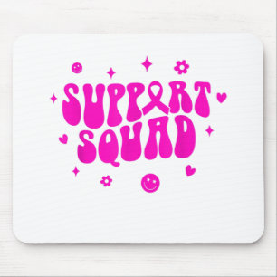 Groovy Support Squad Breast Cancer Awareness We We Mouse Pad