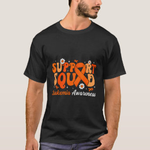 Groovy Support Squad Leukaemia Awareness Month Vio T-Shirt
