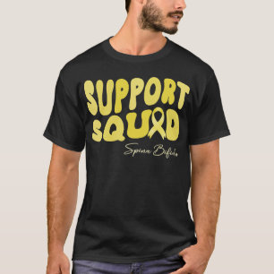 groovy support squad spina bifida awareness   T-Shirt