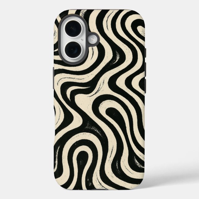 Groovy Swirl Phone case (Back)