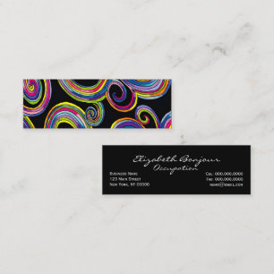 Groovy Swirls ~ Business Card