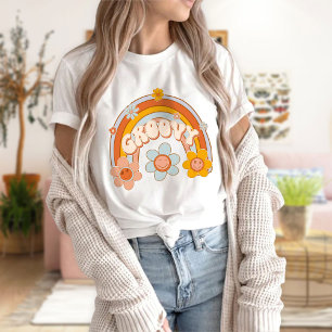 Groovy T-shirt   Retro Stacked T-shirt   Retro