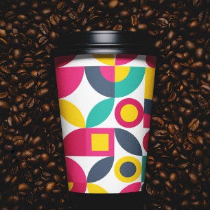 Groovy Theme Party Paper Cups