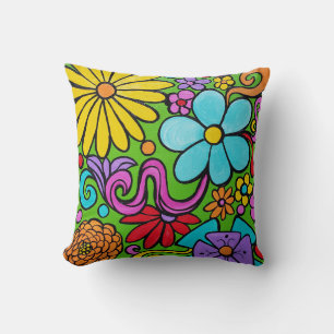 Groovy  throw pillow
