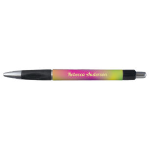 Groovy Tie Dye Custom Name Pen