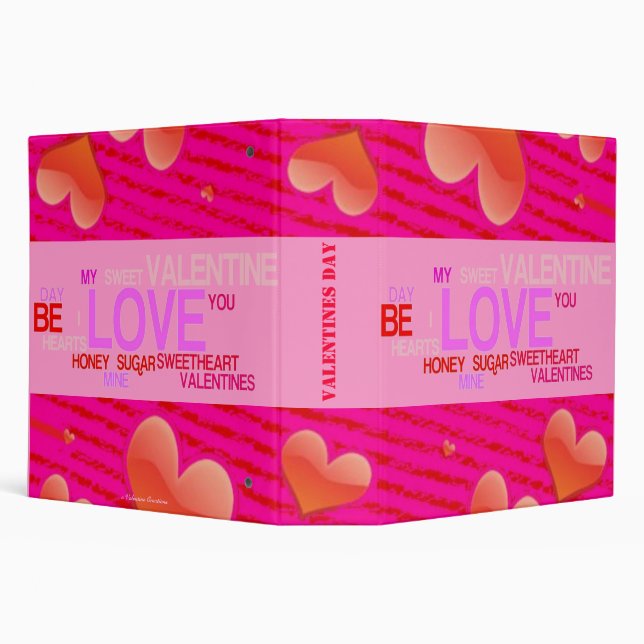 GROOVY TIMZ  - VALENTINES DAY - NOTEBOOKS BINDER (Background)