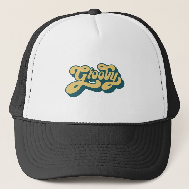 Groovy Trucker Hat (Front)