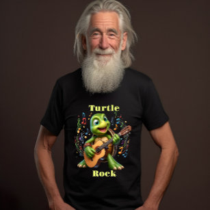 Groovy Turtle Jamming Out T-Shirt