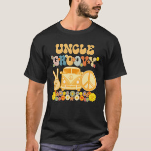 Groovy Uncle Retro Matching Family Baby Shower Fat T-Shirt