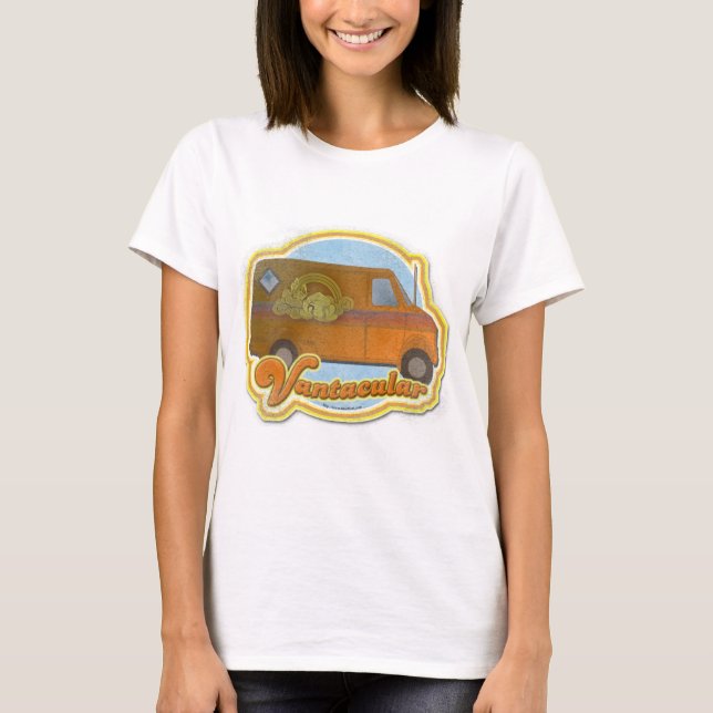 Groovy Vantacular Seventies Van T-Shirt (Front)