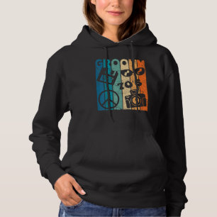 Groovy Vintage 70s Aesthetic Nostalgia 1970's Retr Hoodie
