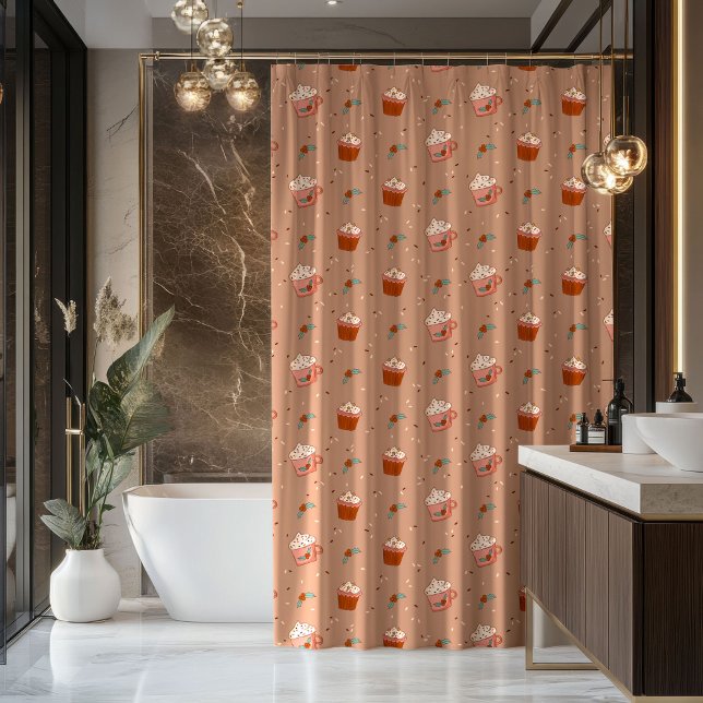 Groovy Xmas Curtain 70s Pastel Festive Accent (Groovy Xmas Curtain 70s Pastel Festive Accent)