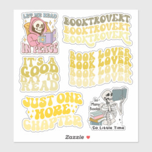 Groovy Yellow Book Lover & Reading Pack of Vinyl