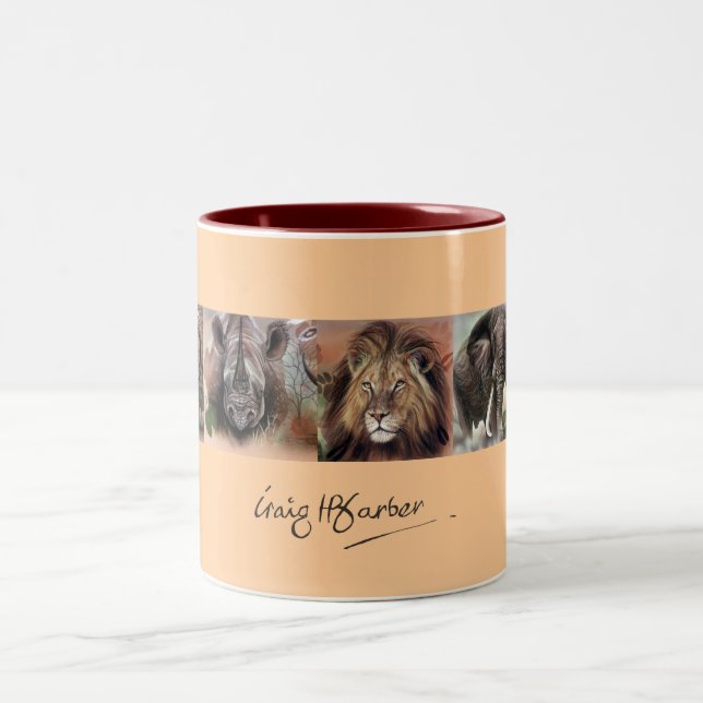 Gros 5 Mug africain (Centre)