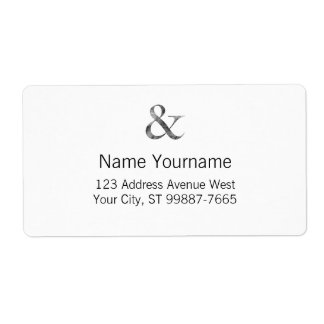 Gros Caslon Moyen Noir Lettres Presse Grain