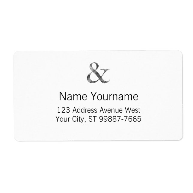 Gros Caslon Moyen Noir Lettres Presse Grain (Devant)