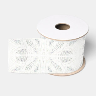 Gros-grain BATTENBURG LACE 3" Large Grosgrain ruban